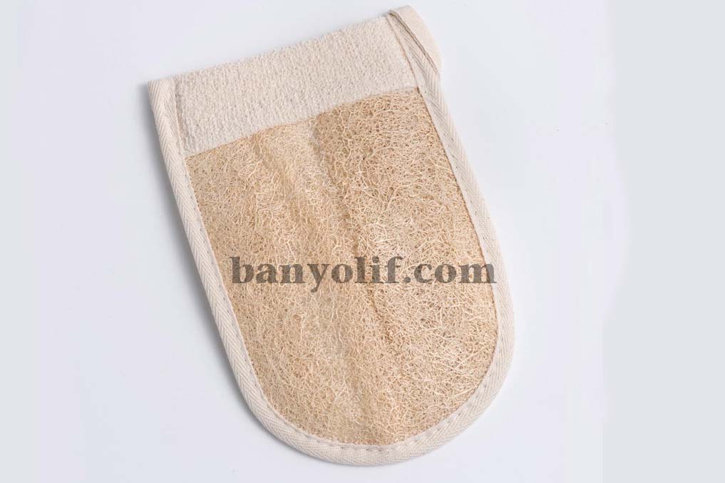 Loofah Havlulu Eldiven 2010 - BATI KOZMETİK
