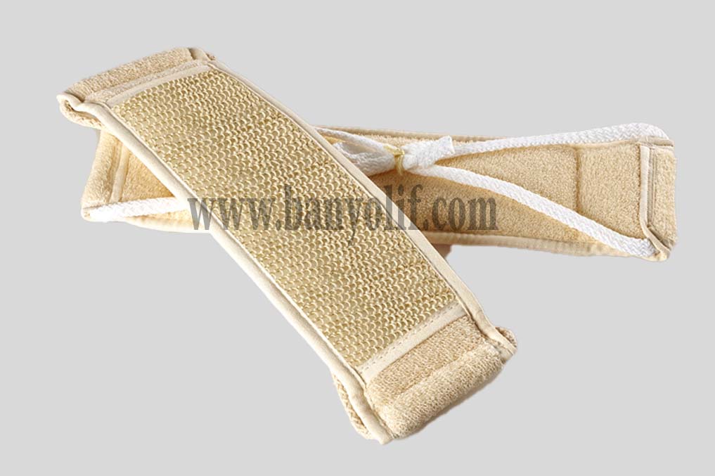Sisal Havlulu Sırt Masaj Bandı 1030 - BATI KOZMETİK